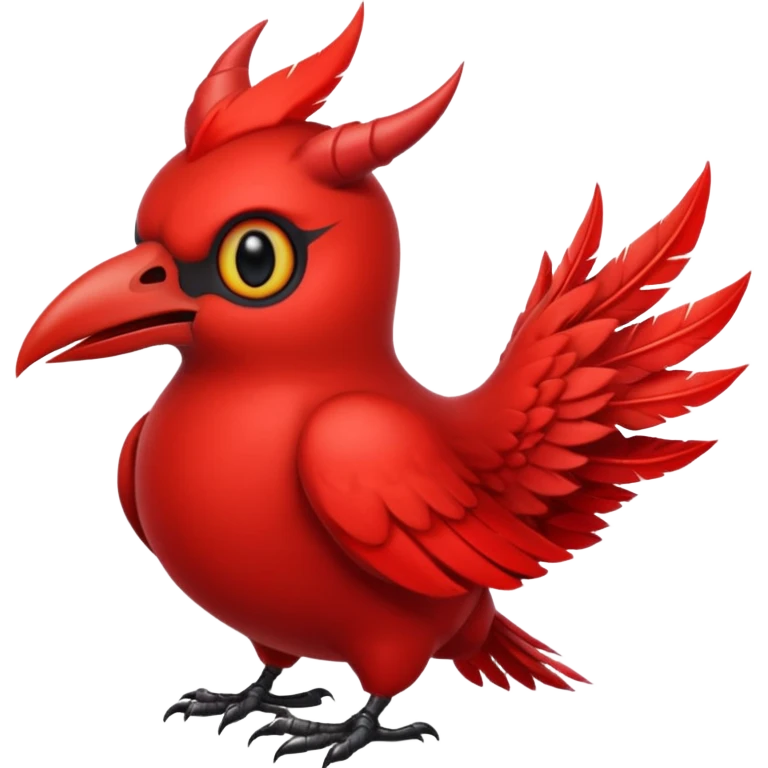 devil bird emoji