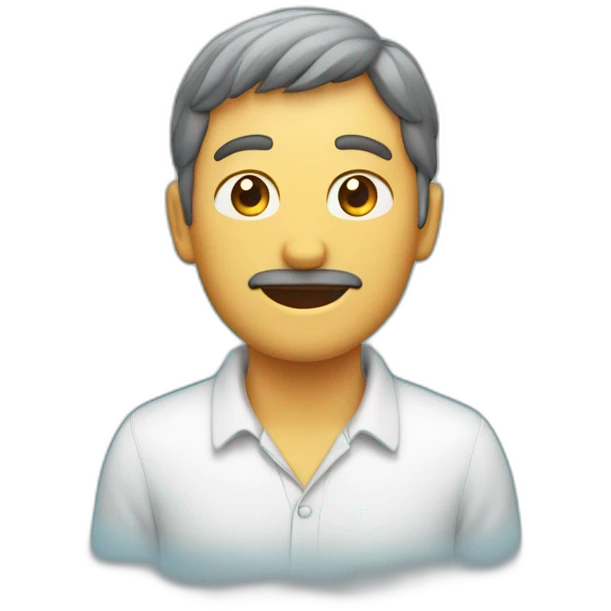 Homme qui boit de un vers d’eau emoji