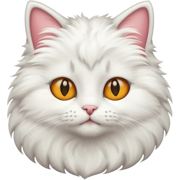Fluffy cat emoji