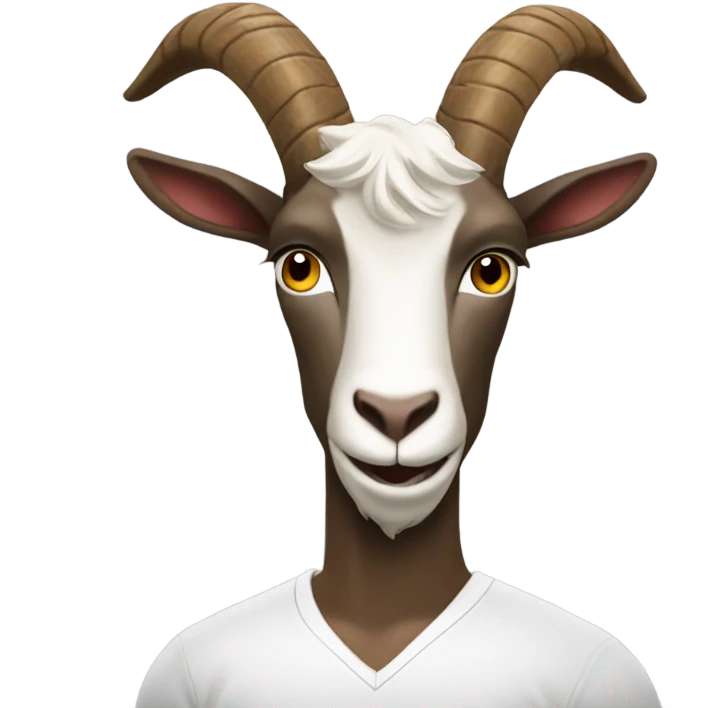Lebron James as a goat emoji