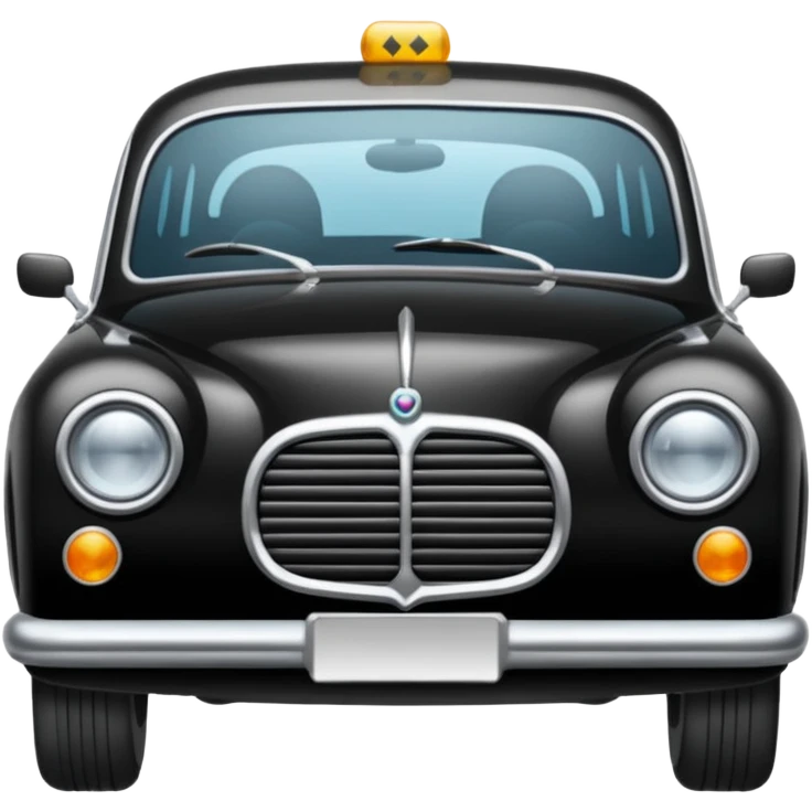 Crée-moi une voiture noire, berline, très classe emoji