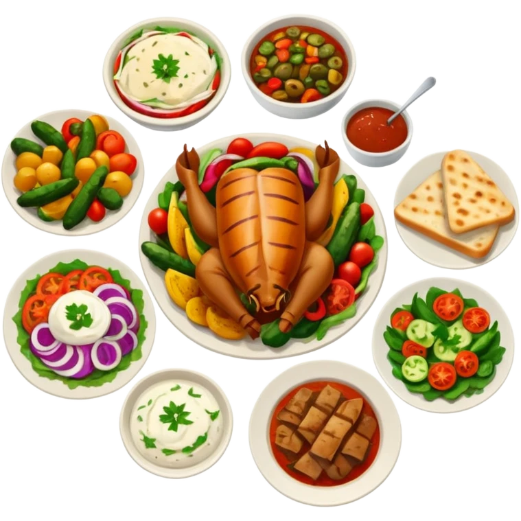 turkish meal emoji