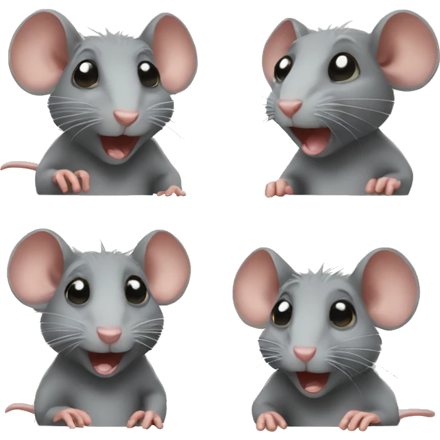 four rats emoji