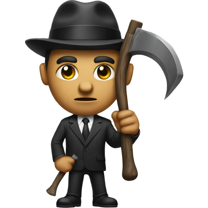 Mafia with a Pickaxe emoji
