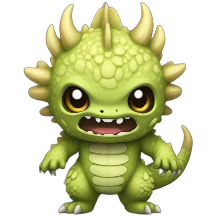 chibi kaiju emoji