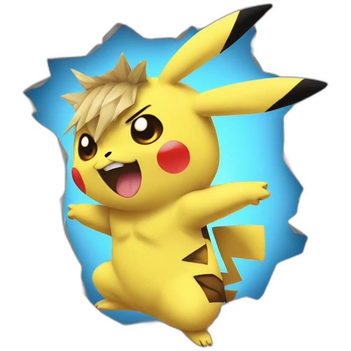 ripped pikachu emoji
