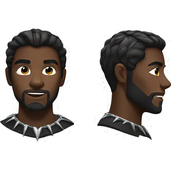 The Black Panther emoji