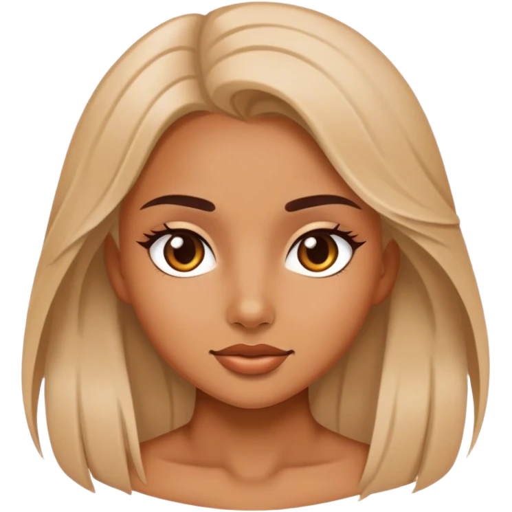 A beutifull girl emoji