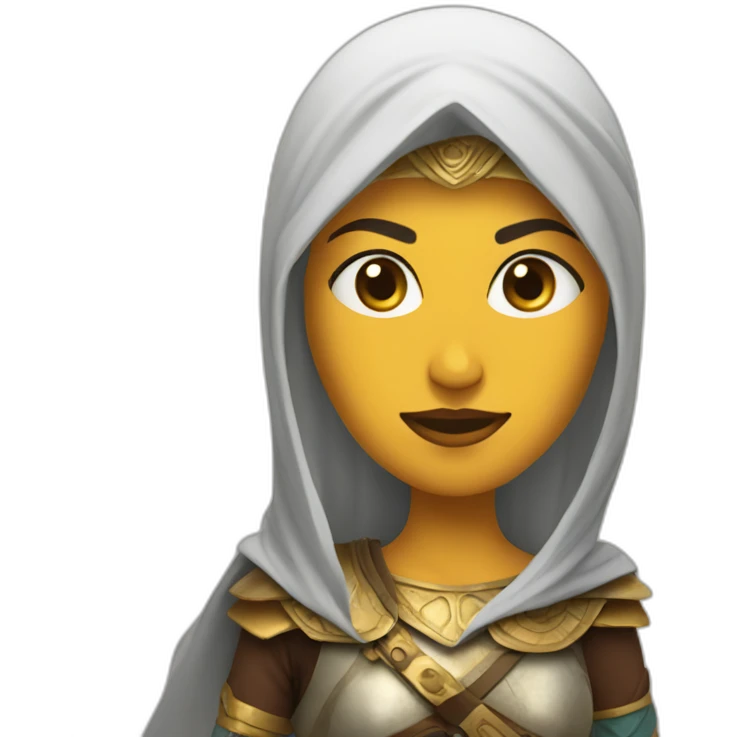pilar rahola as arab warrior emoji
