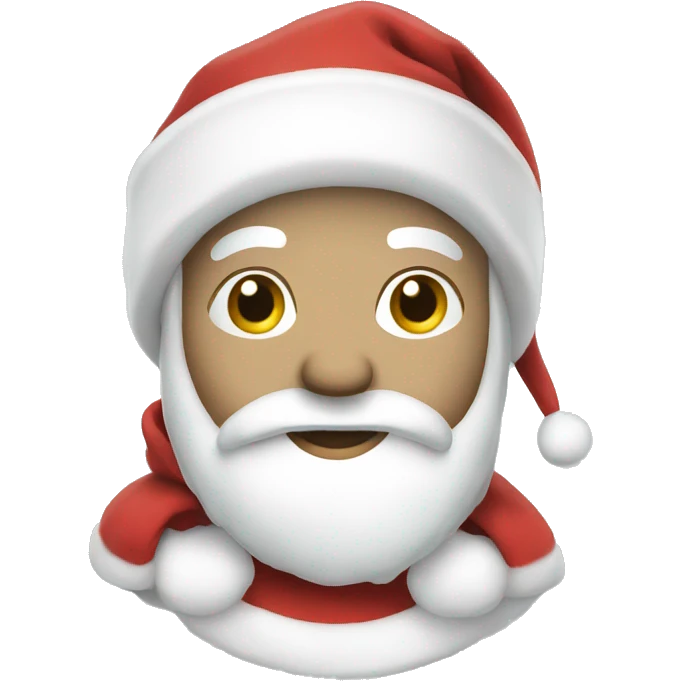 christmas white emoji