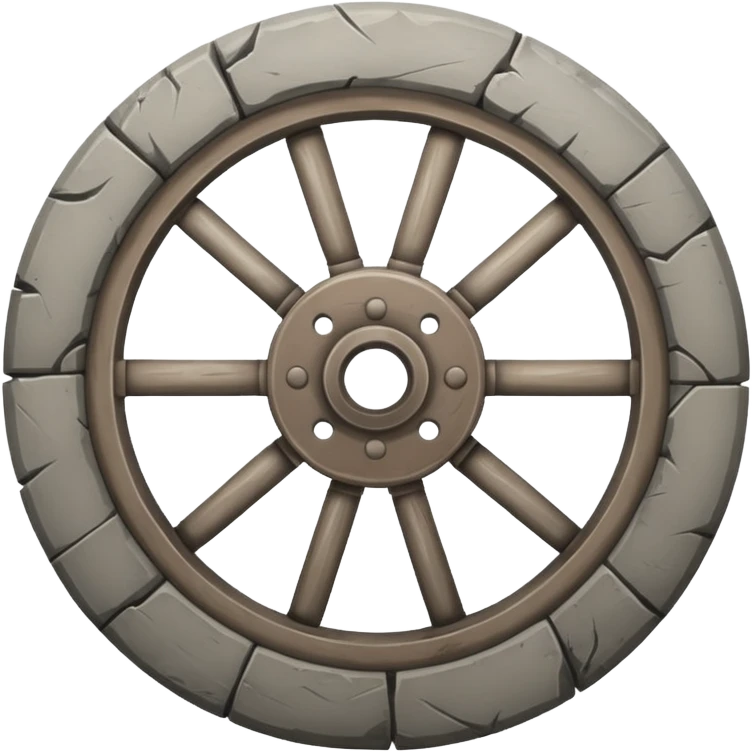 stone Wheel emoji