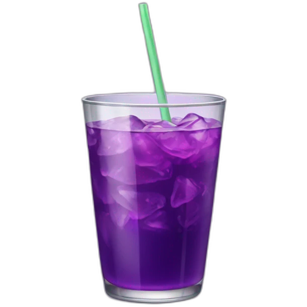 Purple drink emoji