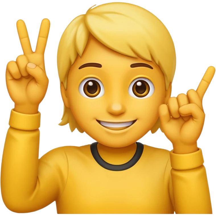 emoji holding 3 fingers up emoji