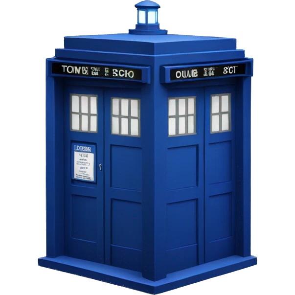 Tardis emoji