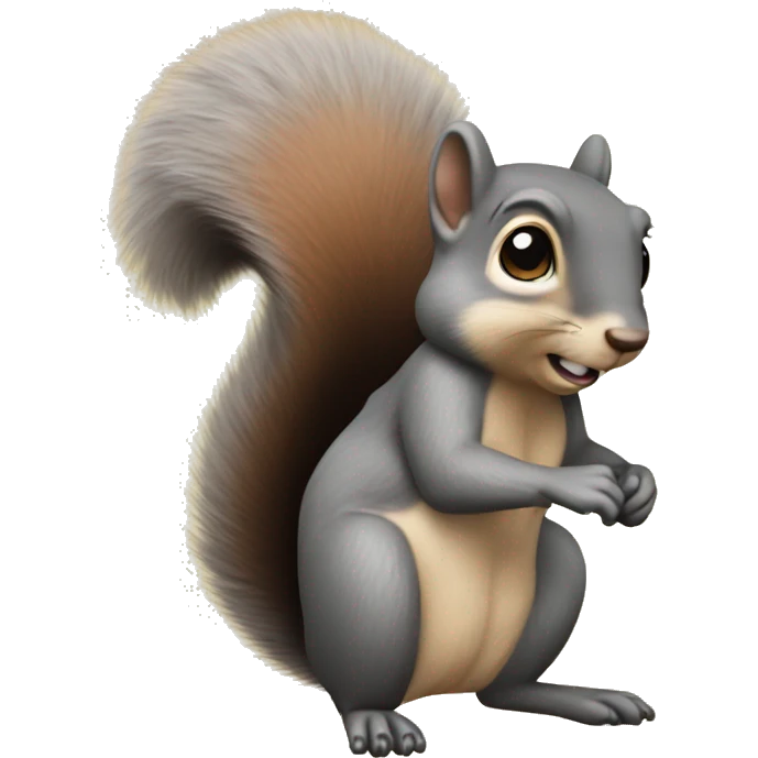 Squirrel sh emoji