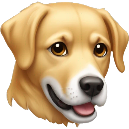perro golden emoji