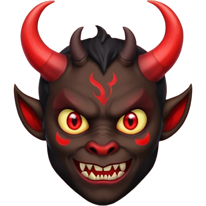 black devil emoji