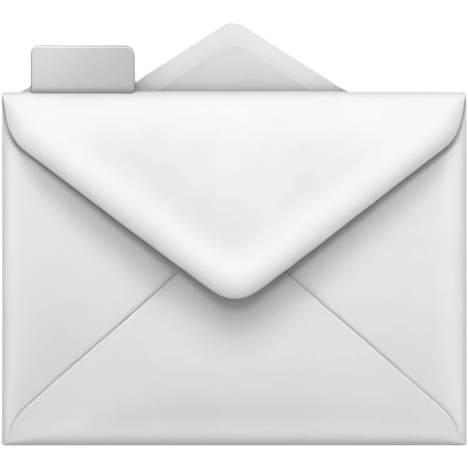 simple closed document envelope emoji