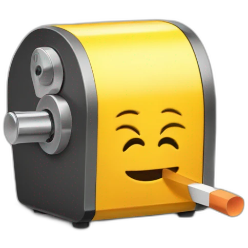 manual pencil sharpener emoji