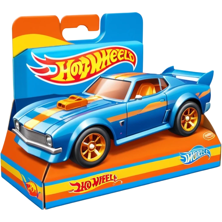 Машинка HotWheels в упаковке HotWheels. emoji