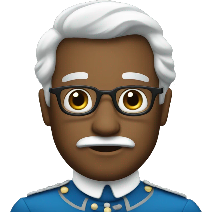sir in blue emoji