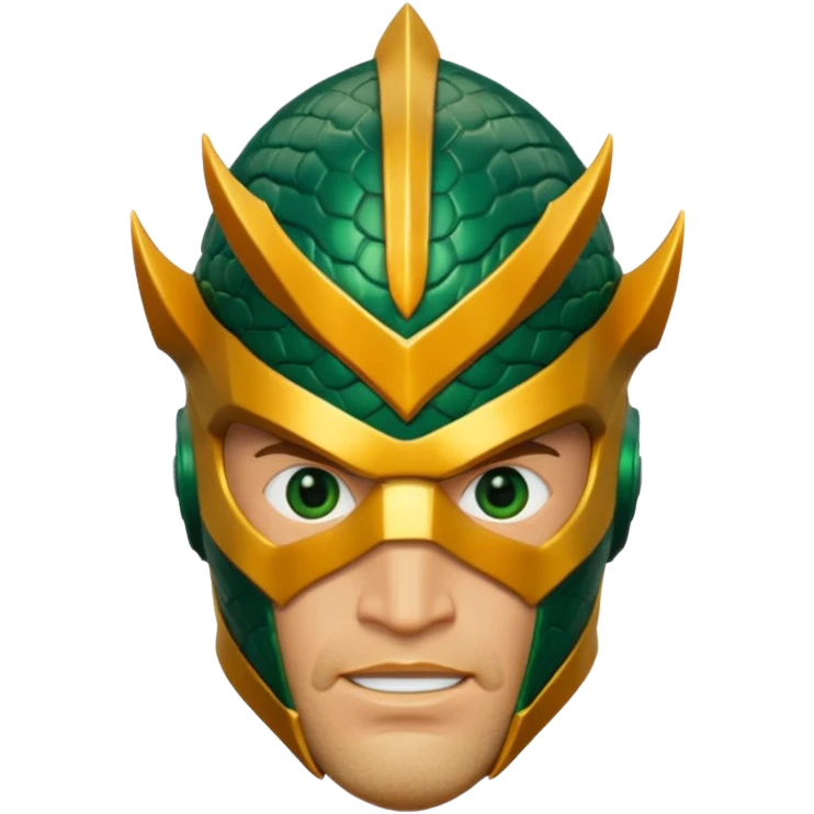 Aquamen head 3d emoji
