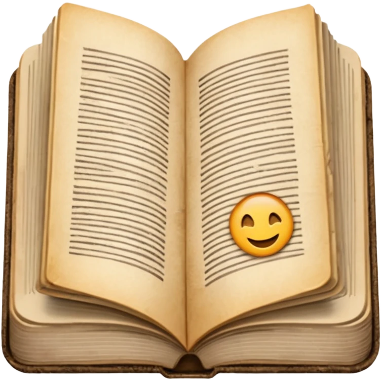 libro aperto no facce emoji