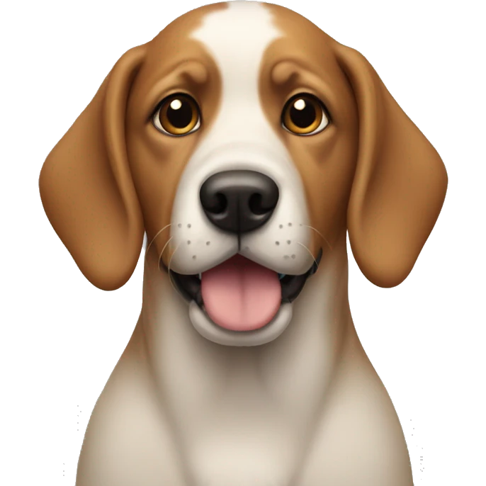 A dog  emoji