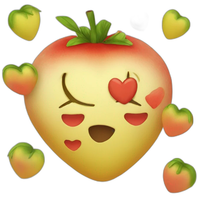 Coeur sitron emoji