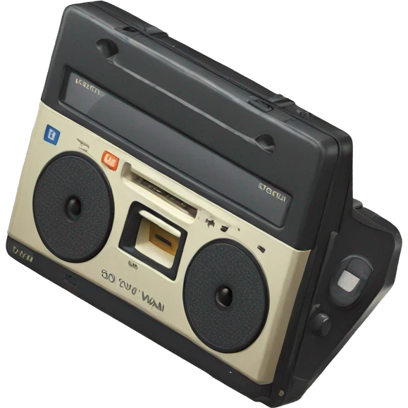 vintage sony walkman emoji
