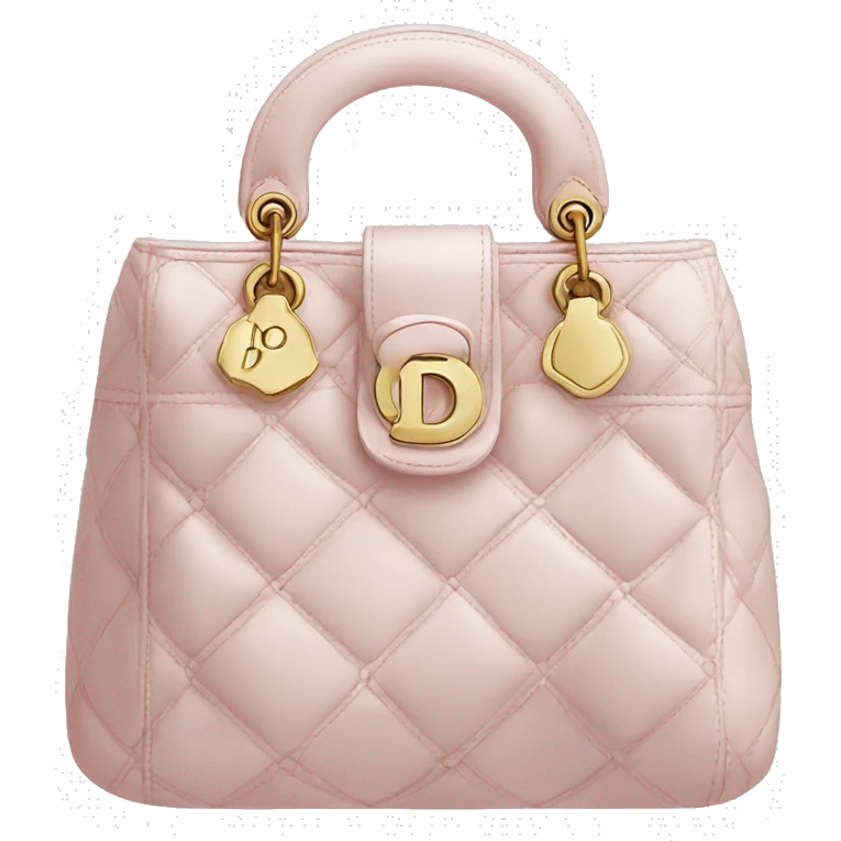 vintage pale Pink Dior Purse emoji