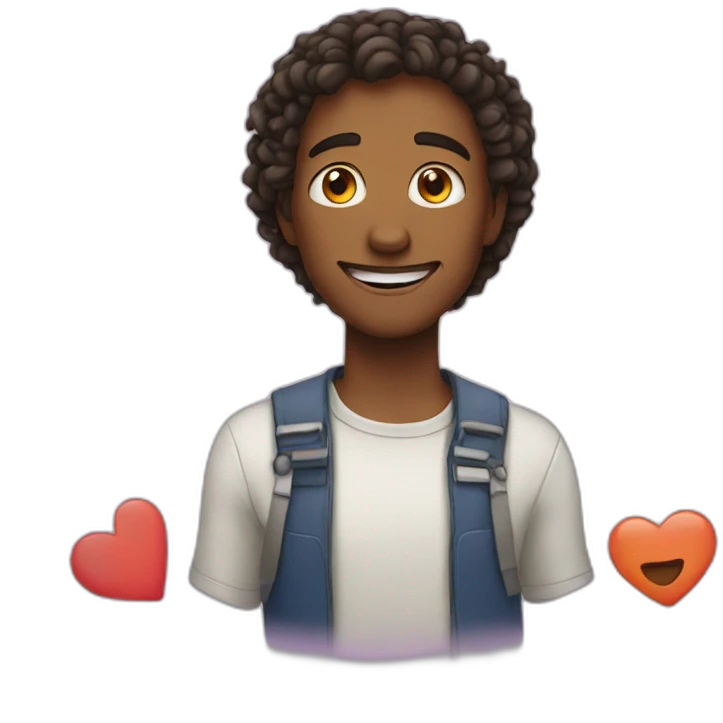 Brilliant heart emoji