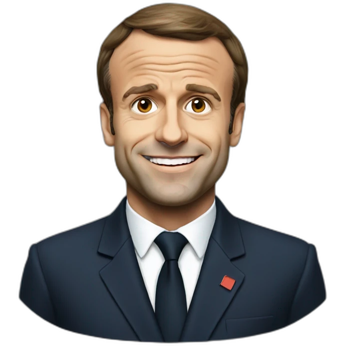 Emmanuel Macron emoji