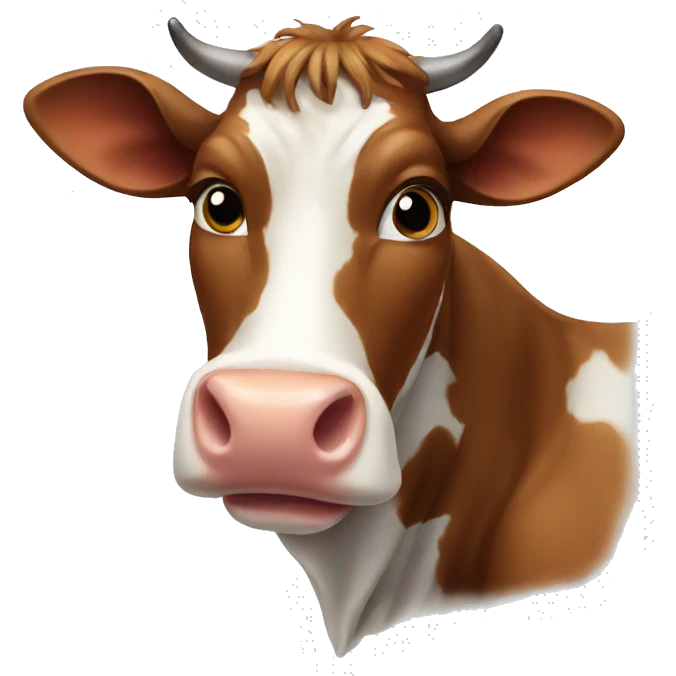 Cow emoji