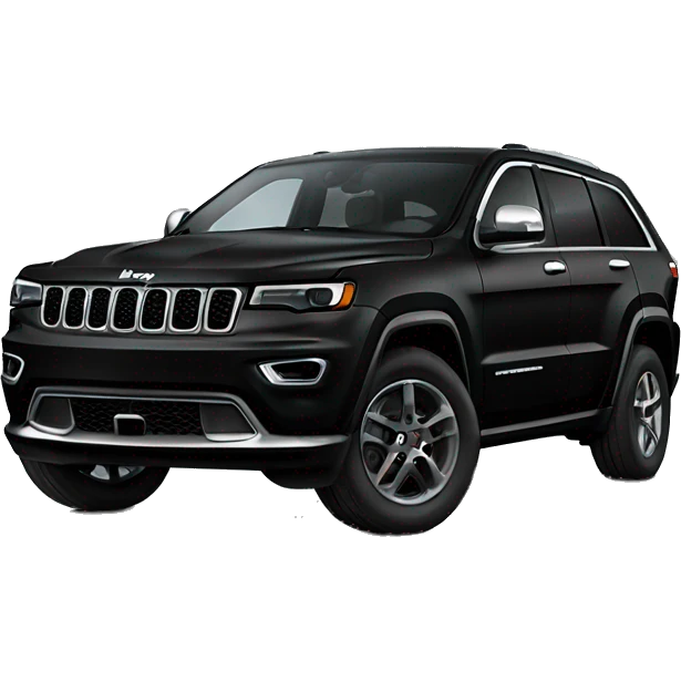 Black Jeep grand Cherokee L emoji