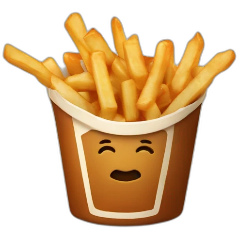 Poutine embrasse Macrob emoji