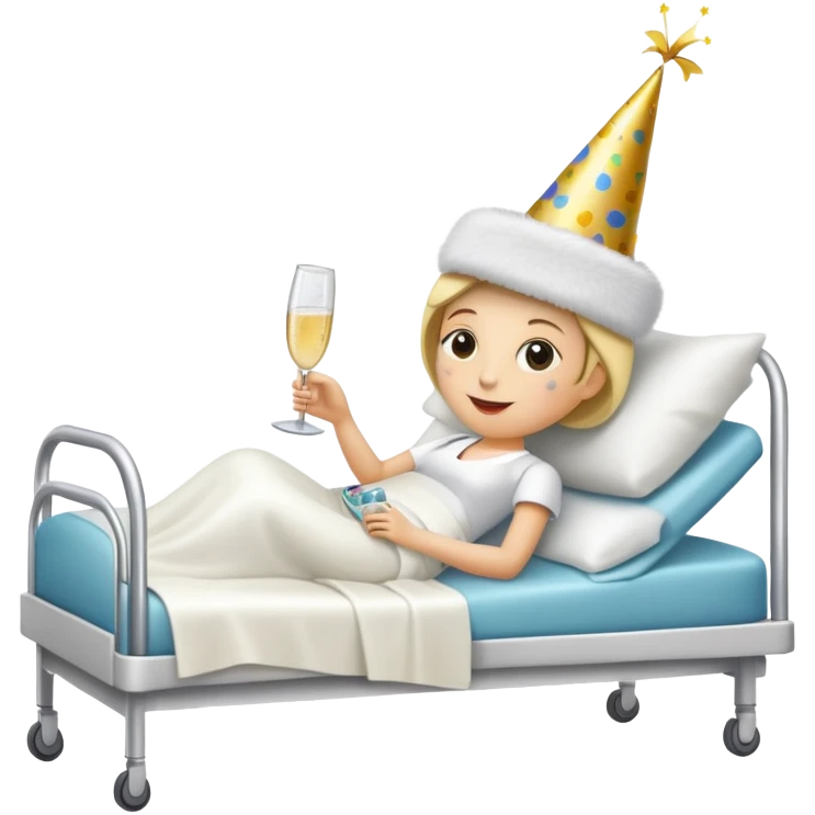 Happy wedding anniversary sick in the hospital  emoji