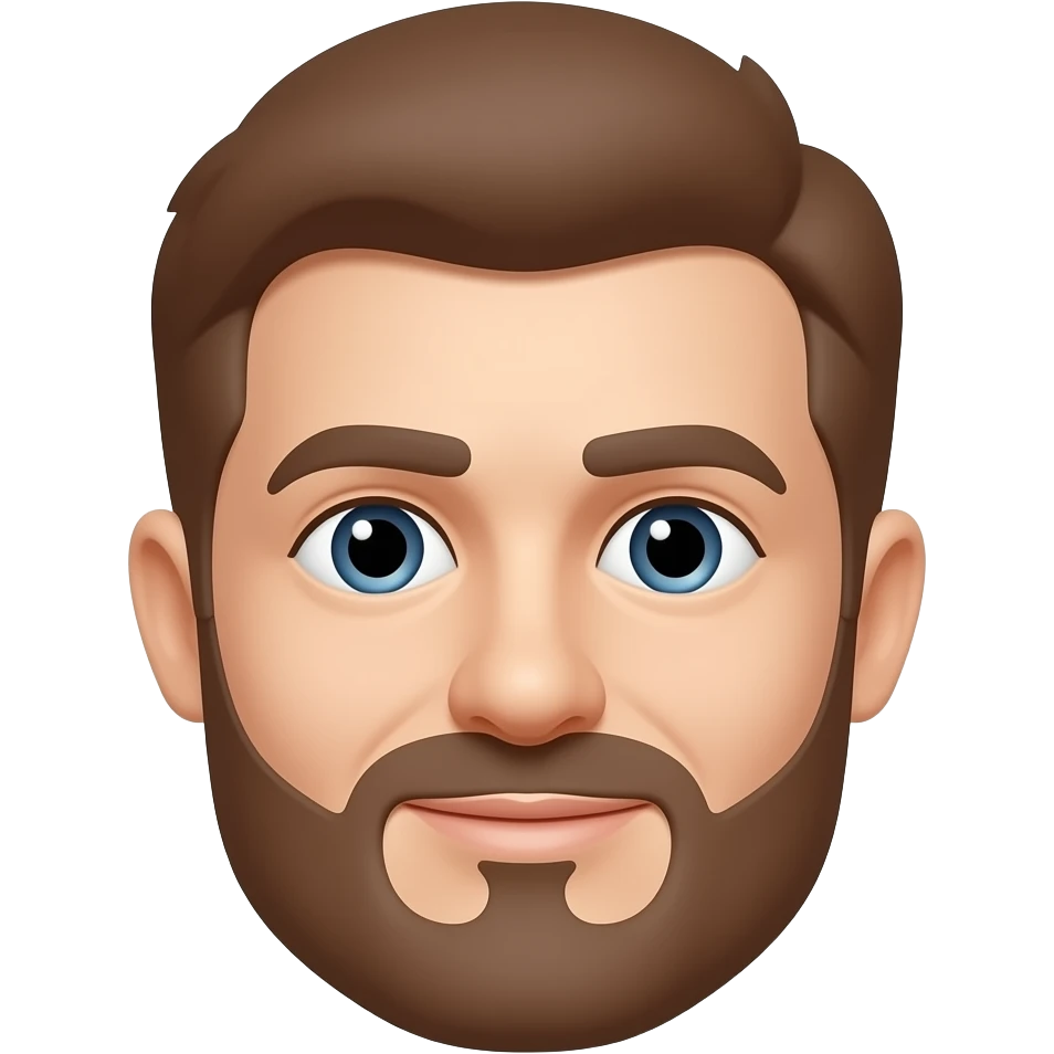 Um emoji minimalista rosa marrom. emoji