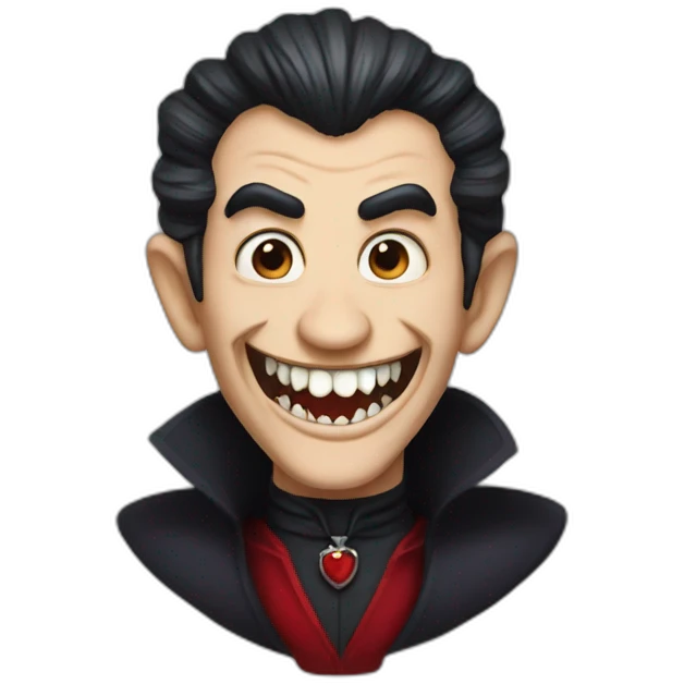Noteeth dracula emoji