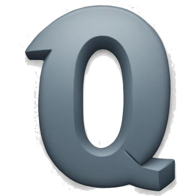 Letter Q emoji