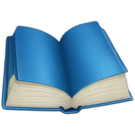 blue book emoji