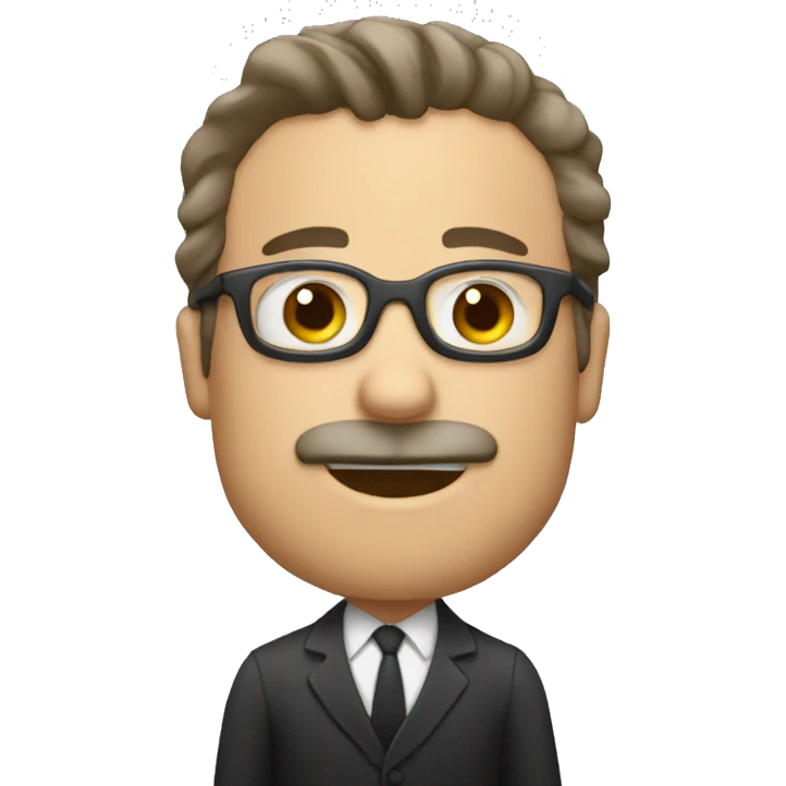 director de orquesta con palos emoji