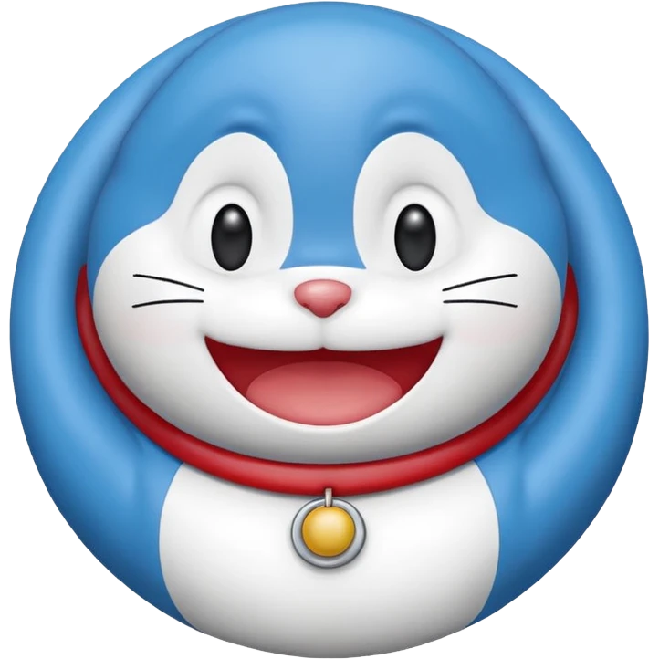 No don't create new emoji create the classic Doraemon emoji