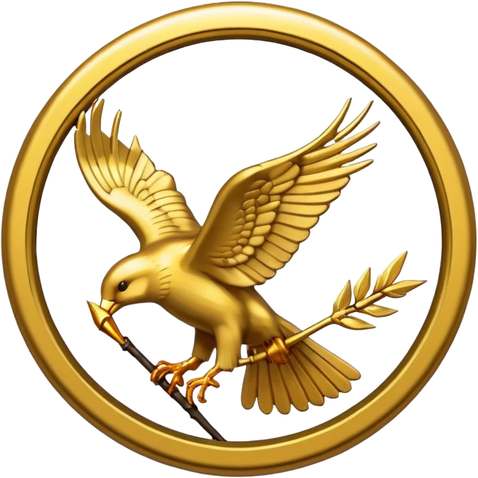 Mockingjay Pin emoji