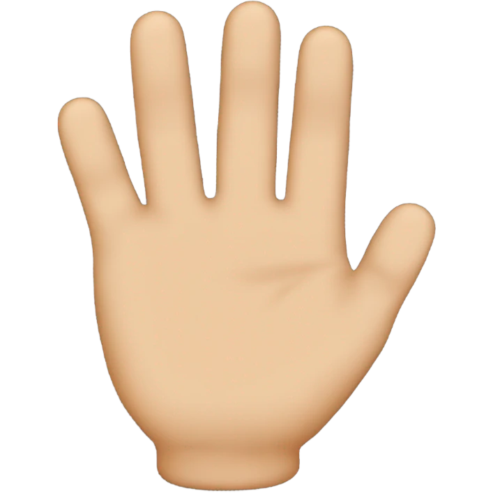 AN finger sign emoji