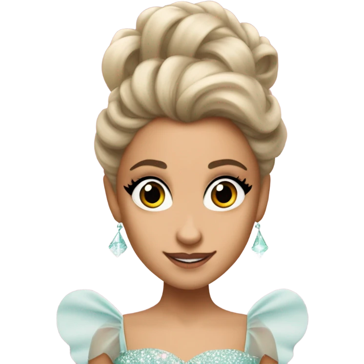 Ariana Grande as Glinda in Wicked the Musical Movie emoji