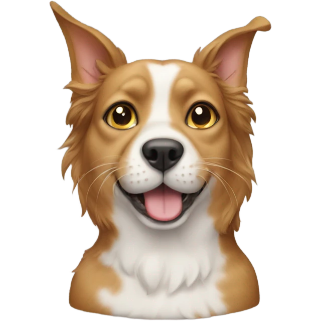 Dog cat emoji