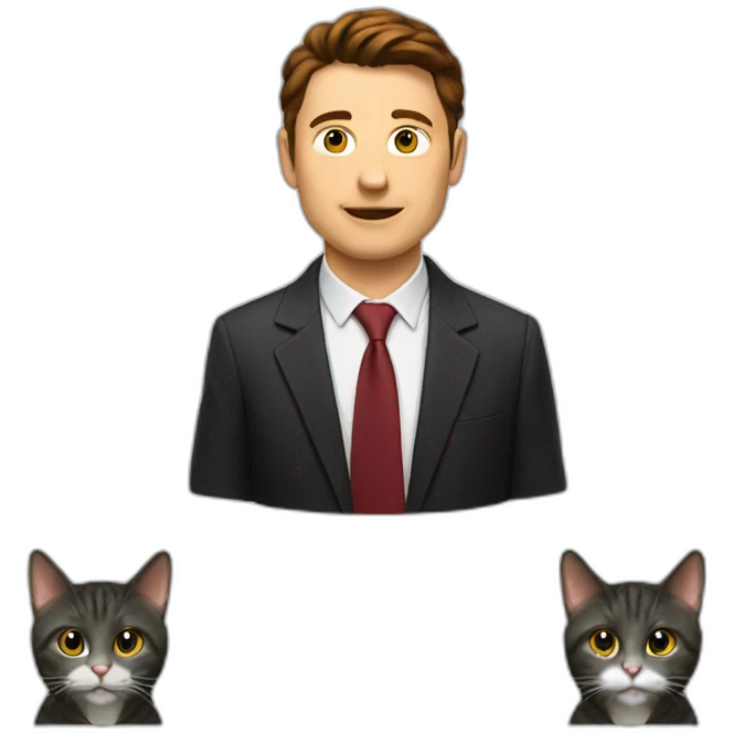 elon on cat emoji
