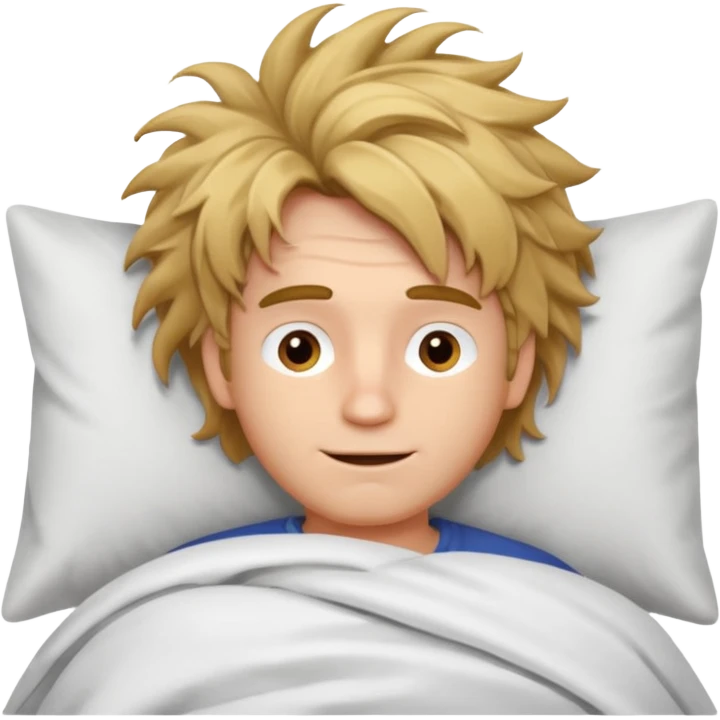 Fred in bed emoji