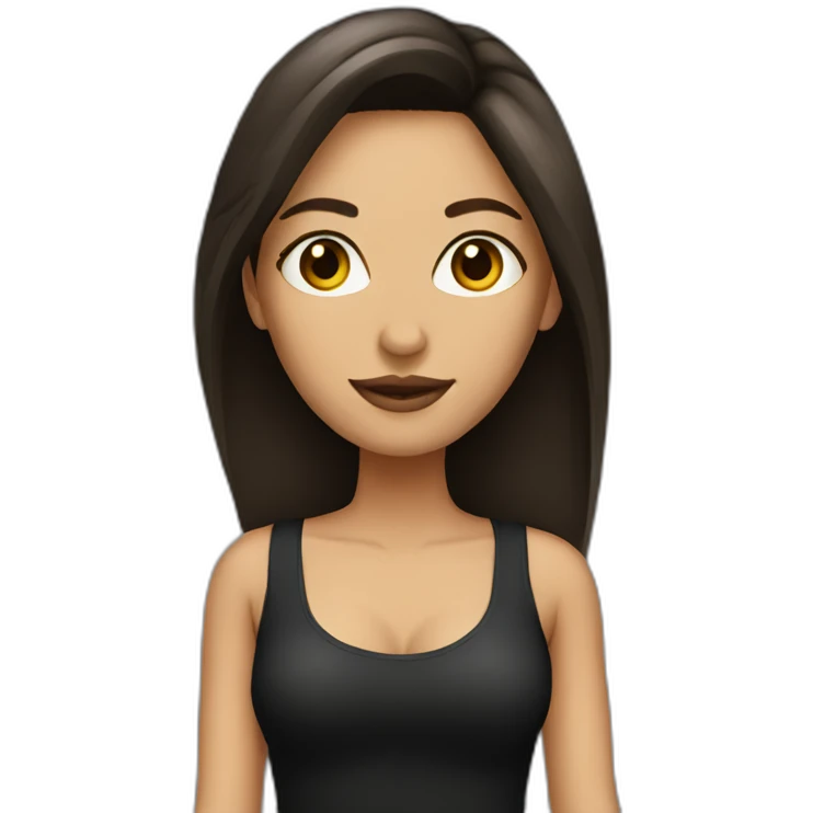 brunette nightclub girl emoji